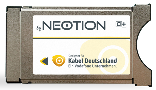 Neotion CI+ Modul für Vodafone / Kabel Deutschland G03 / G09 Karten