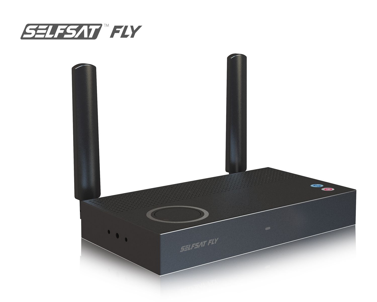 Selfsat Fly-100 Drahtloses Audio Video Übertragungssystem (Full HD, HDMI, USB, für 2 Teilnehmer)