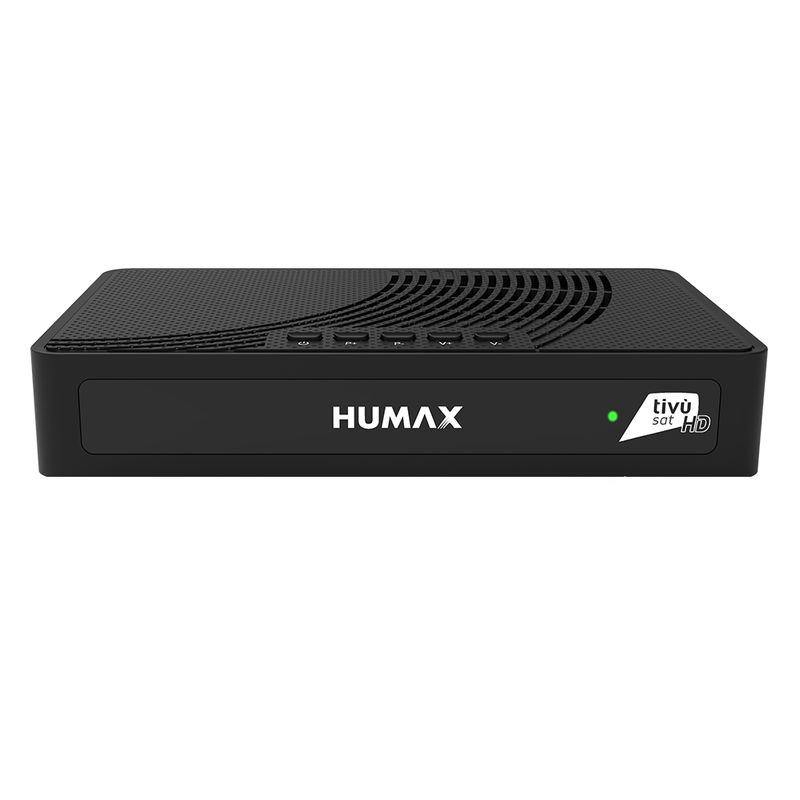B-Ware Humax TIVUMAX-HD3801 S2 HEVC HD Tivusat Receiver inkl. Aktive Smartcard Attiva