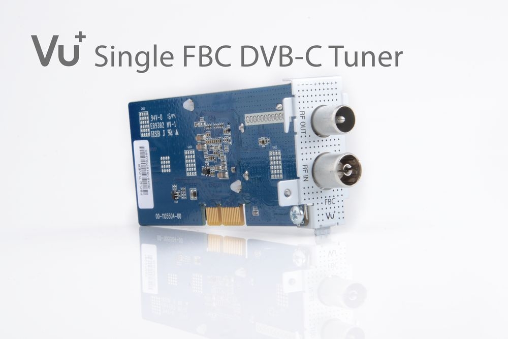 VU+ DVB-C FBC Tuner Uno 4K / Uno 4K SE/ Ultimo 4K / Duo 4K ( 8 Demodulatoren )