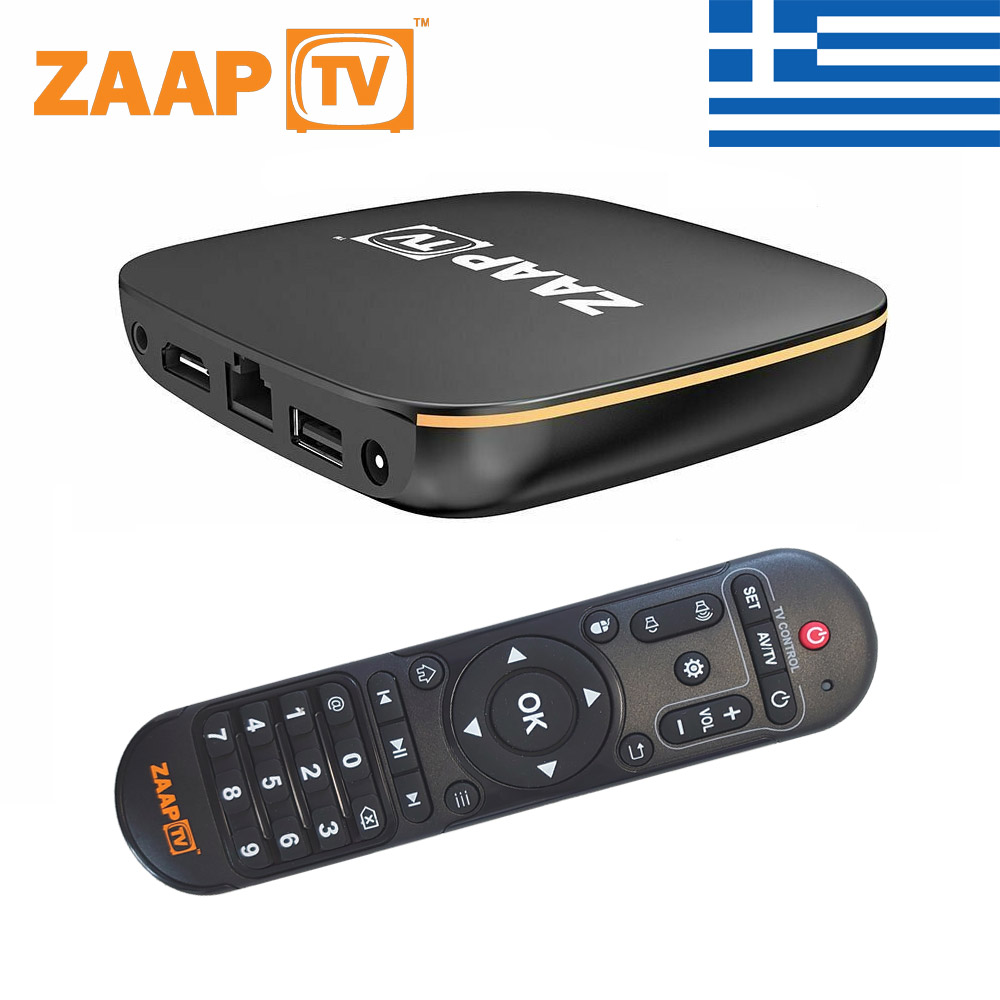 ZaapTV HD809N - 2 Jahre ZaapTV Greek / Griechisches Fernsehen