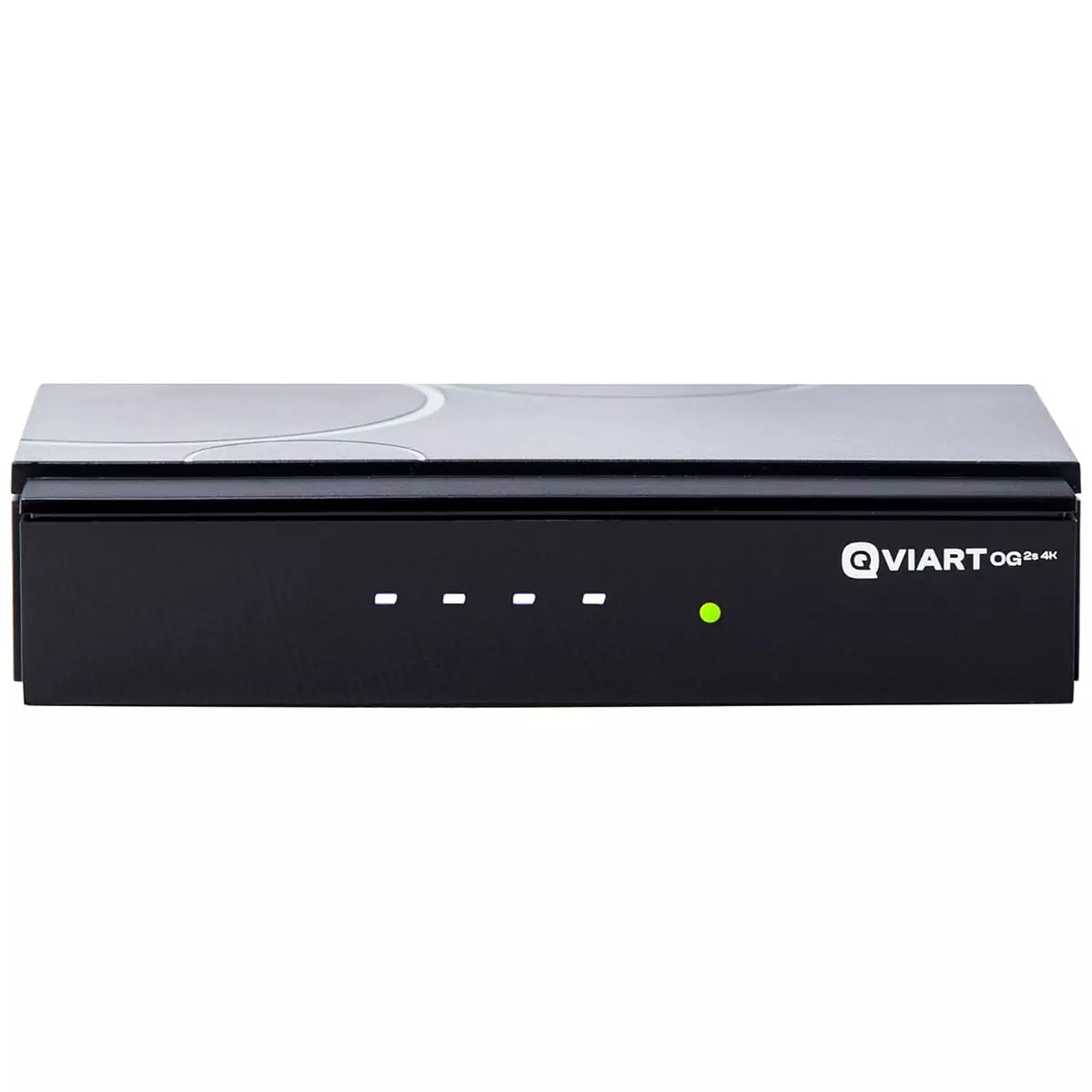 qviart OG2S 4K UHD Linux DVB-S2 Sat IP-Receiver (Multistream, H.265, LAN, CA, USB 2.0)