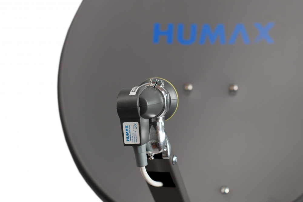 Humax Professional 90cm Alu Satellitenspiegel anthrazit