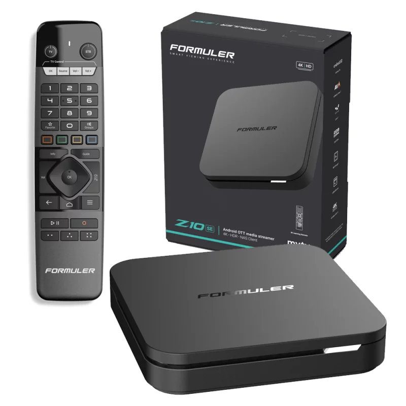 Formuler Z10 SE 4K Android 10 OTT Medien-Streamer 2GB RAM 4GB Flash, WLAN (GTV-IR Fernbedienung)