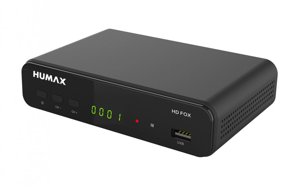Humax HD Fox Digitaler HD Sat Rreceiver 1080P HDMI SCART DVB-S/S2 PVR Ready 12V