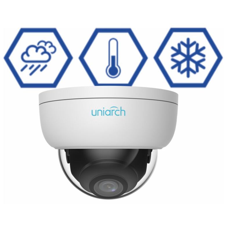 Uniarch IPC-D122-PF40 Dome IP-Kamera 2MP 4mm 30m Nachtsicht