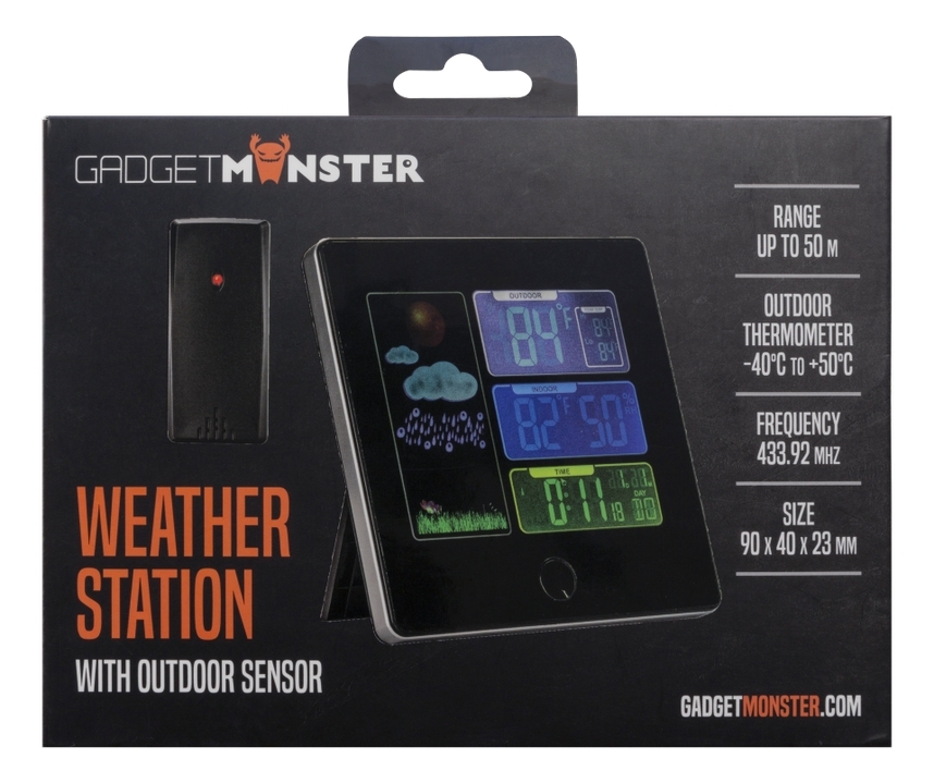 GadgetMonster GDM-1002 Intelligente Wetterstation