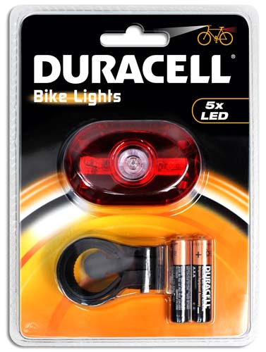 Duracell Bike Lights B03 (BIK-B03RDU) LED Beleuchtung