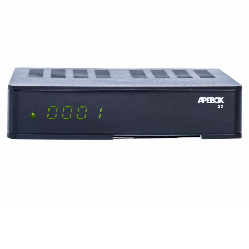 Apebox S2 Full HD 1080p H.265 LAN DVB-S2 Sat TV IP Receiver mit TIVUSAT HD Karte