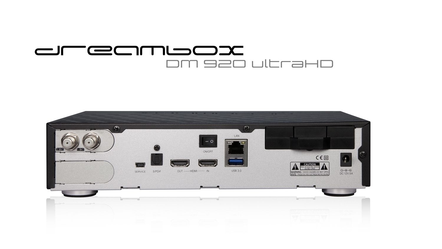 Dreambox DM920 UHD 4K 1x DVB-S2 FBC Tuner E2 Linux PVR Receiver