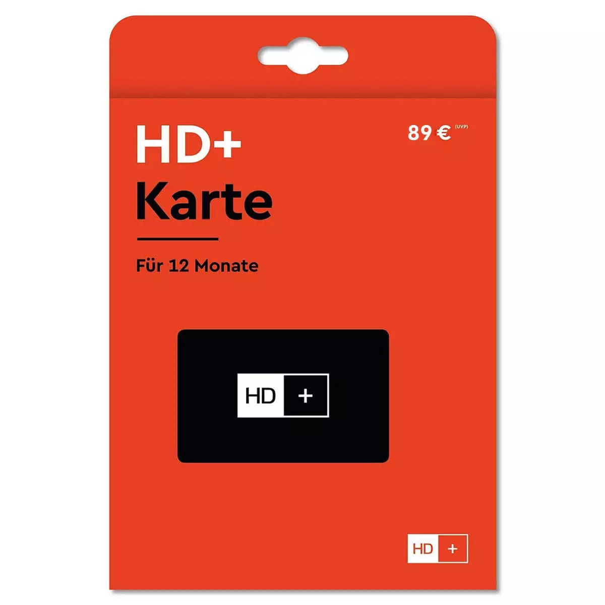 HD+ Karte für 12 Monate Fernsehen in brillanter HD-Qualität