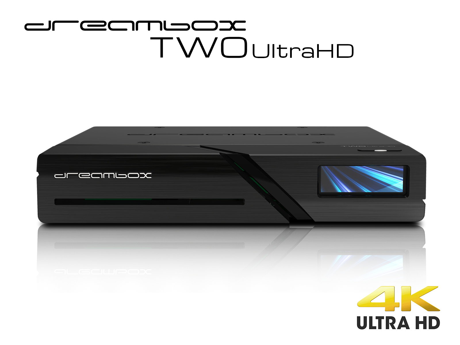  Dreambox Two Ultra HD RC20 2x DVB-S2X MIS Tuner 4K 2160p E2 Linux Dual Wifi H.265 HEVC 