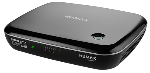 Humax HD NANO T2 HD-Receiver DVB-T2 HbbTV PVR-Ready freenet TV HDMI USB Aufnahme