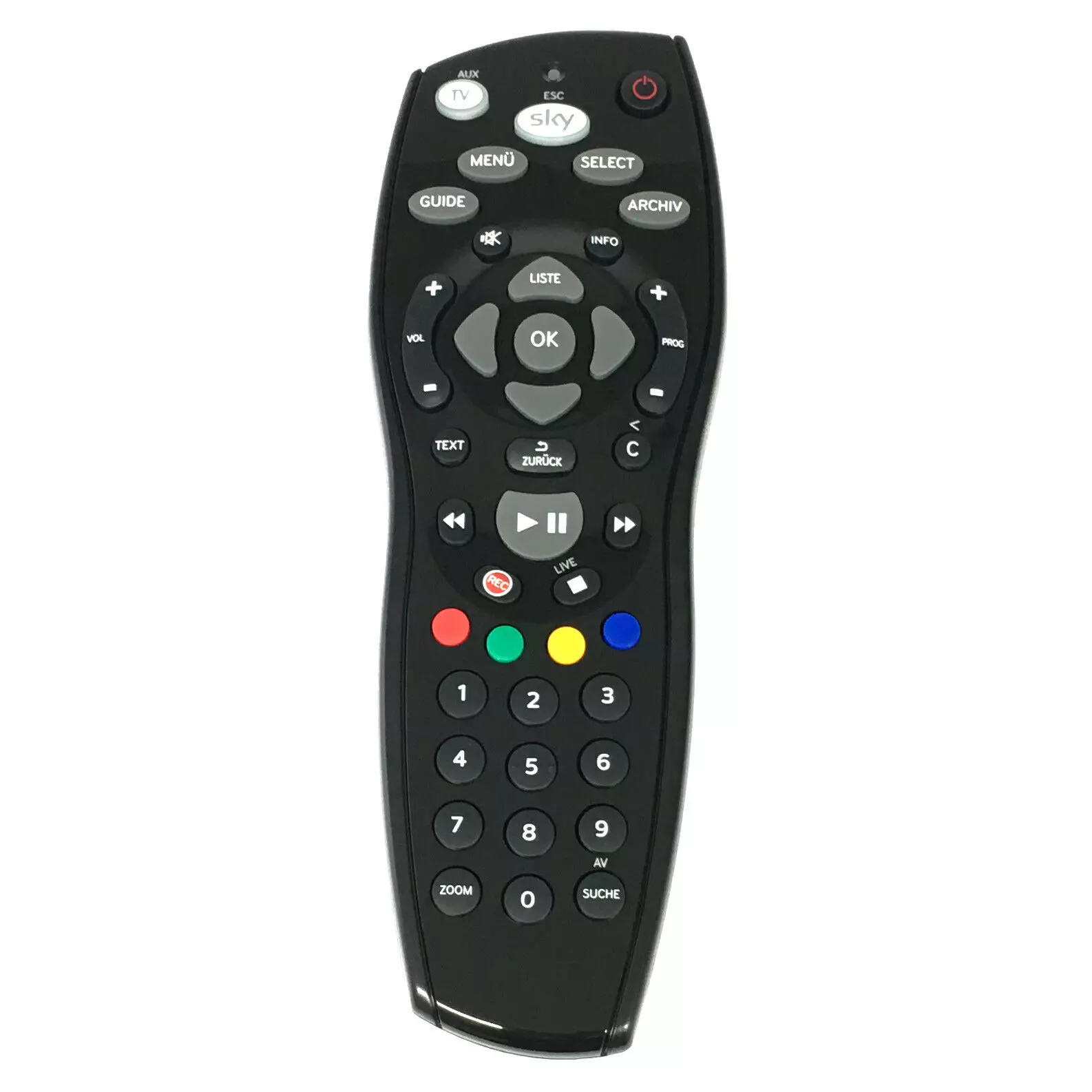 SKY Fernbedienung SRC-40 Humax HD-3000 HD1 HD2 HD3 HD4 Pace TDS866NSD