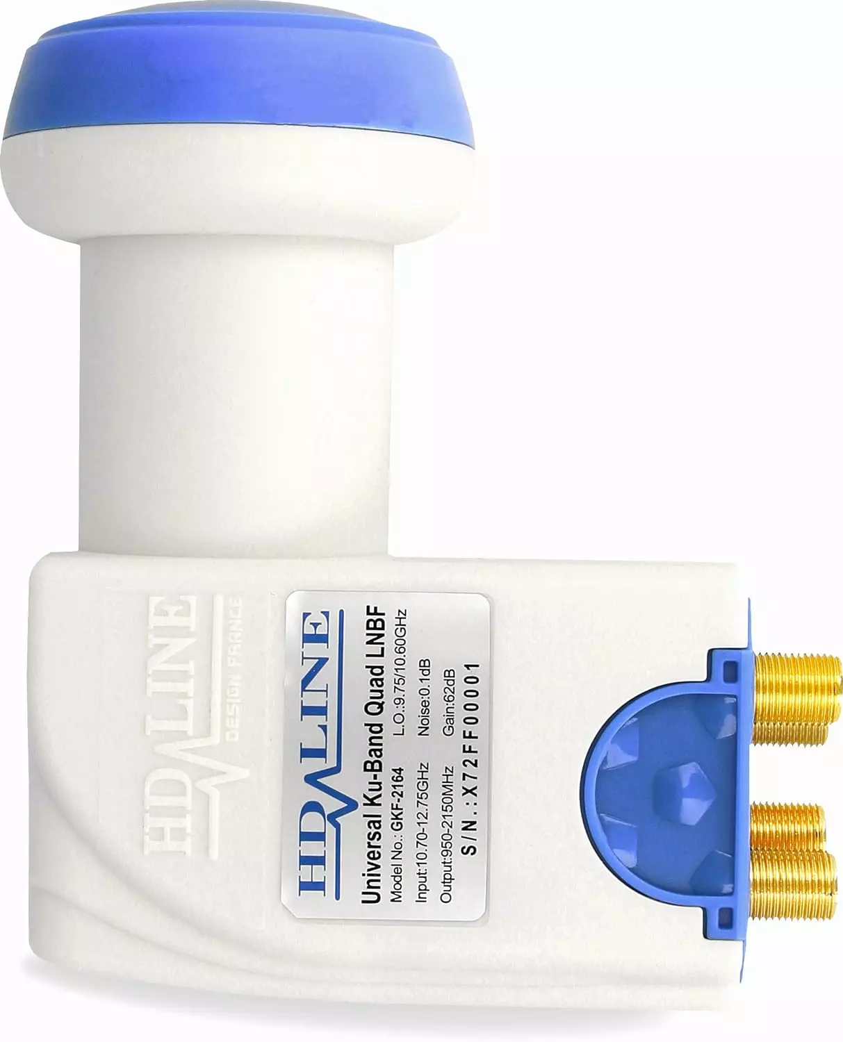 HD-Line Universal Quad Lnb 0,1dB 62dB Gewinn