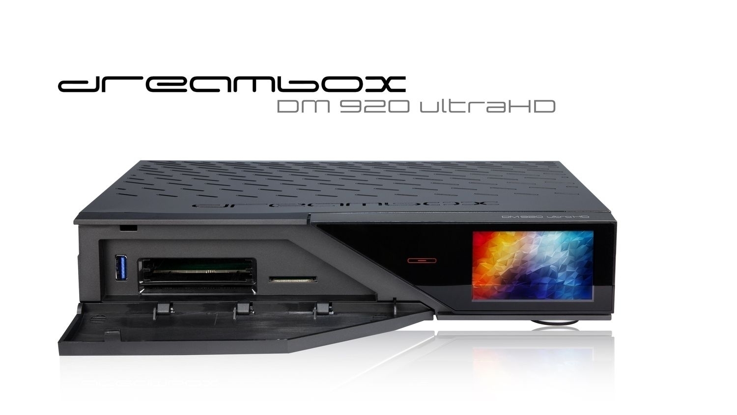Dreambox DM920 UHD 4K 1x DVB-C/T2 Dual Tuner E2 Linux PVR Receiver