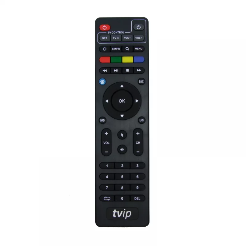 TVIP Original Fernbedienung für IPTV Boxen v.410 / v.412 / v.412 SE / v.415 / v.600 / v.605