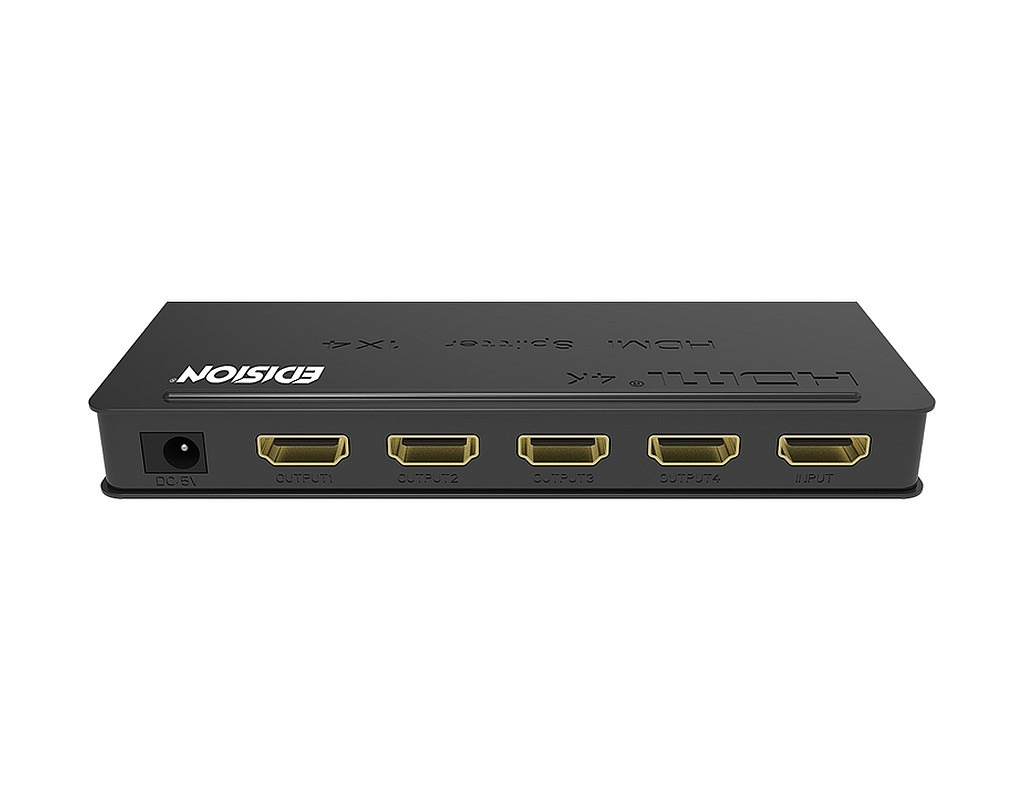 Edision HDMI Splitter/Switch 4K 1 in 4 out 