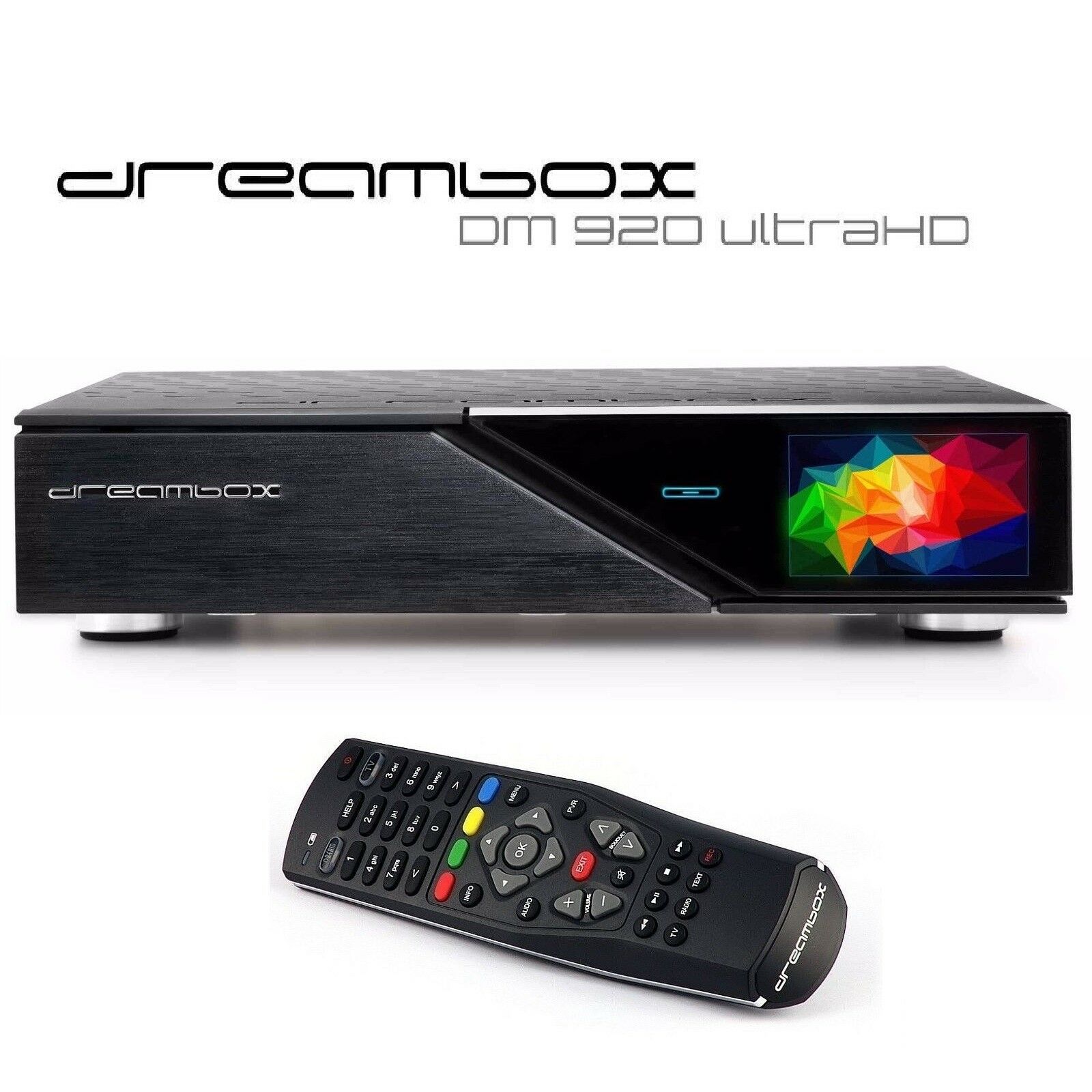 Dreambox DM920 UHD 4K 1x DVB-S2 FBC / 1x DVB-C FBC Tuner E2 Linux PVR Receiver