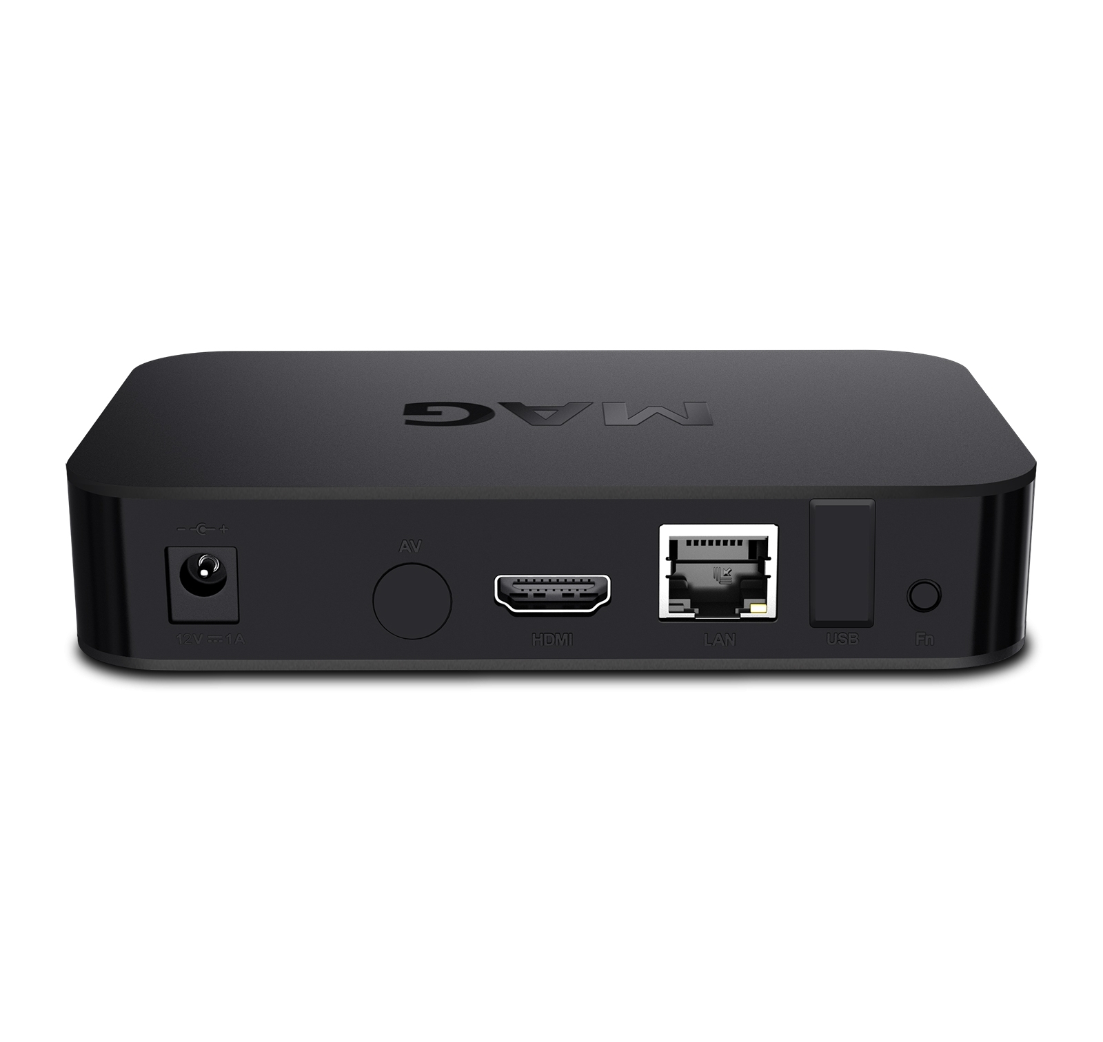 MAG 522 IPTV Set Top Box mit 4K und HEVC H 265 Unterstützung Linux