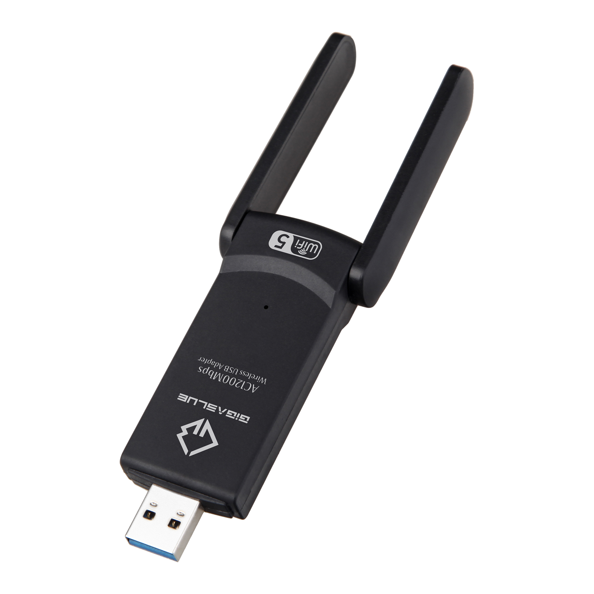 GigaBlue Ultra 1200Mbit/s Dual-Band WLAN 2.4 & 5GHz USB 3.0 High-Speed WiFi Stick mit Antenne