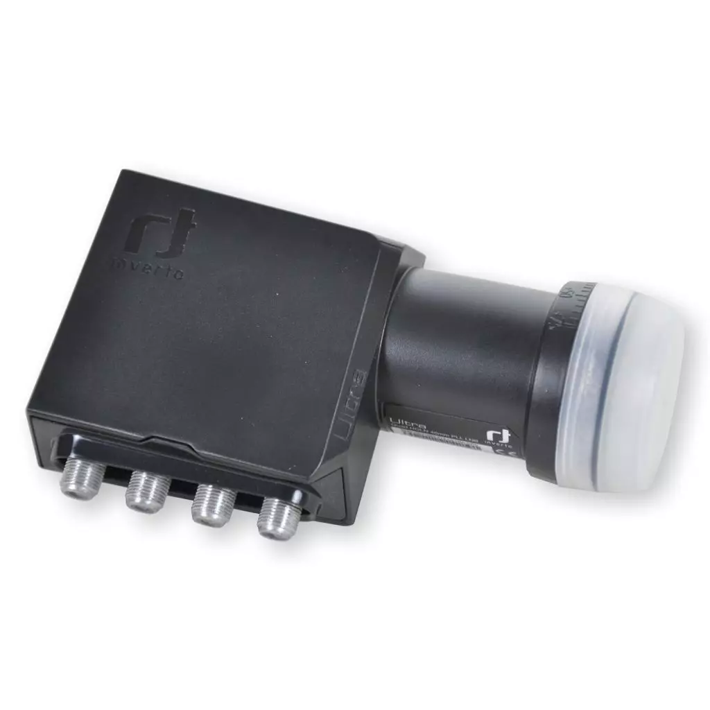 Inverto Quad Black Ultra IDLT-QDL412-ULTRA-OPN Quad-LNB 40mm 0,2dB