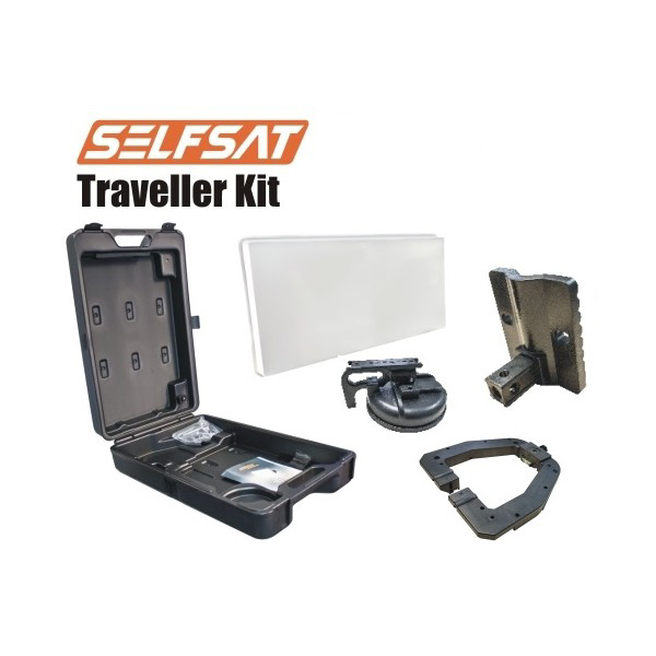 Selfsat Traveller Kit T30D Single Camping Koffer