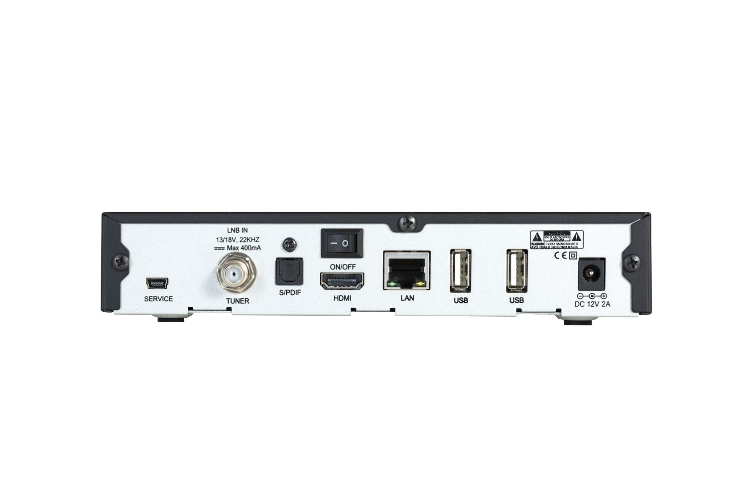  Dreambox DM520 HD 1x DVB-S2 Tuner PVR ready Full HD 1080p H.265 Linux Receiver 