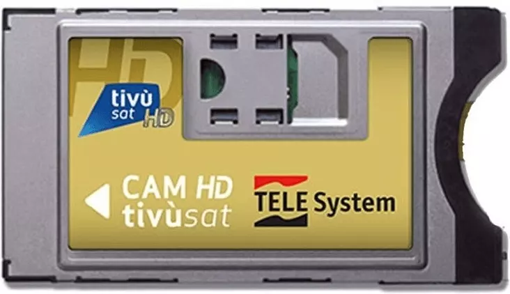 Tivusat Tivù Sat SmarCAM CI Plus Modul ohne Karte