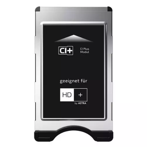 HD PLUS CI+ Modul für TV Gerät / Sat-Receiver mit CI+ Slot ( ohne HD+ Karte ) geeignet für HD und UHD, nur für Satellitenempfang)