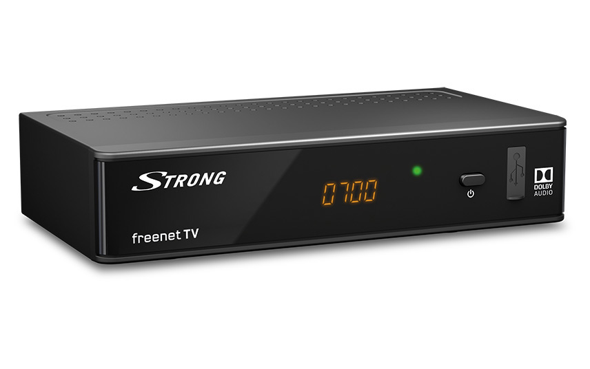 STRONG SRT 8541 DVB-T2 HD Receiver mit 3 Monaten freenet TV gratis