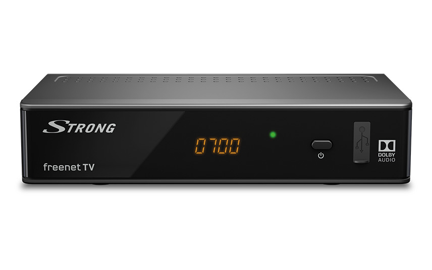 STRONG SRT 8541 DVB-T2 HD Receiver mit 3 Monaten freenet TV gratis