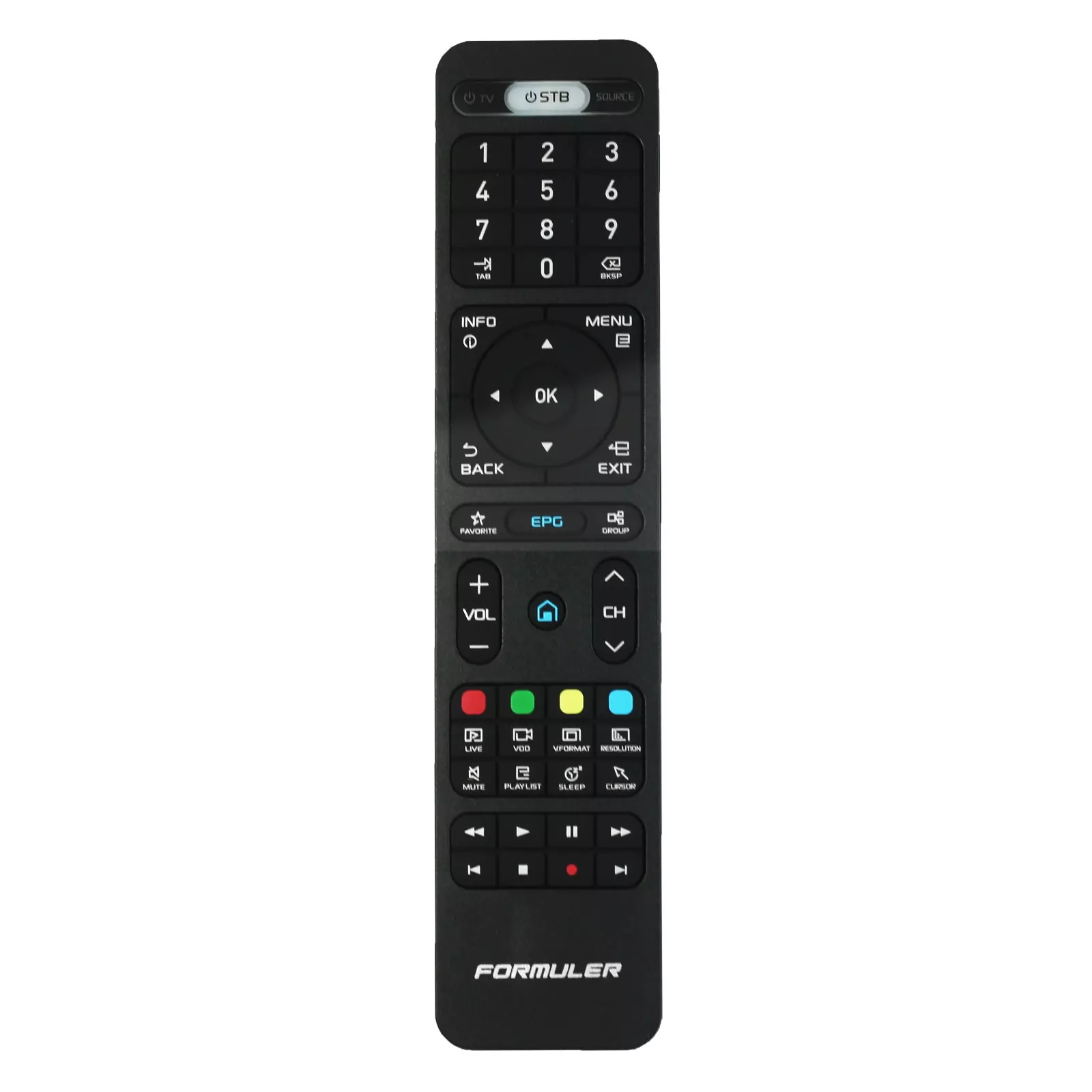 Orginal Fernbedienung für Formuler IPTV Z8 / Z7+ / Z7+ 5G / Zx / Zx 5G / Z Prime