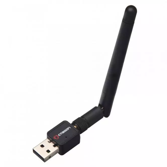 Octagon 150Mbit/s WL028 USB Wlan Stick mit Antenne Schwarz