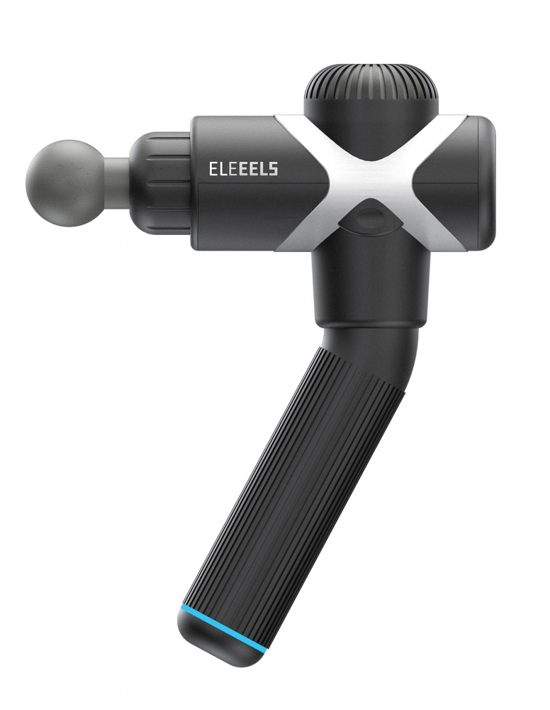 ELEEELS XT-B Massagepistole mit drehbarem Griff schwarz
