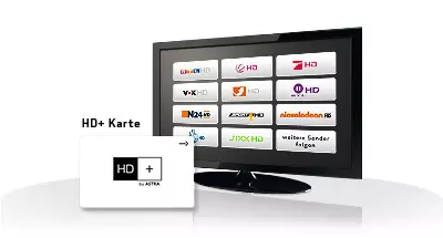 HD+ Karte inkl. 12 Monate HD+ Empfang HD01 / HD02