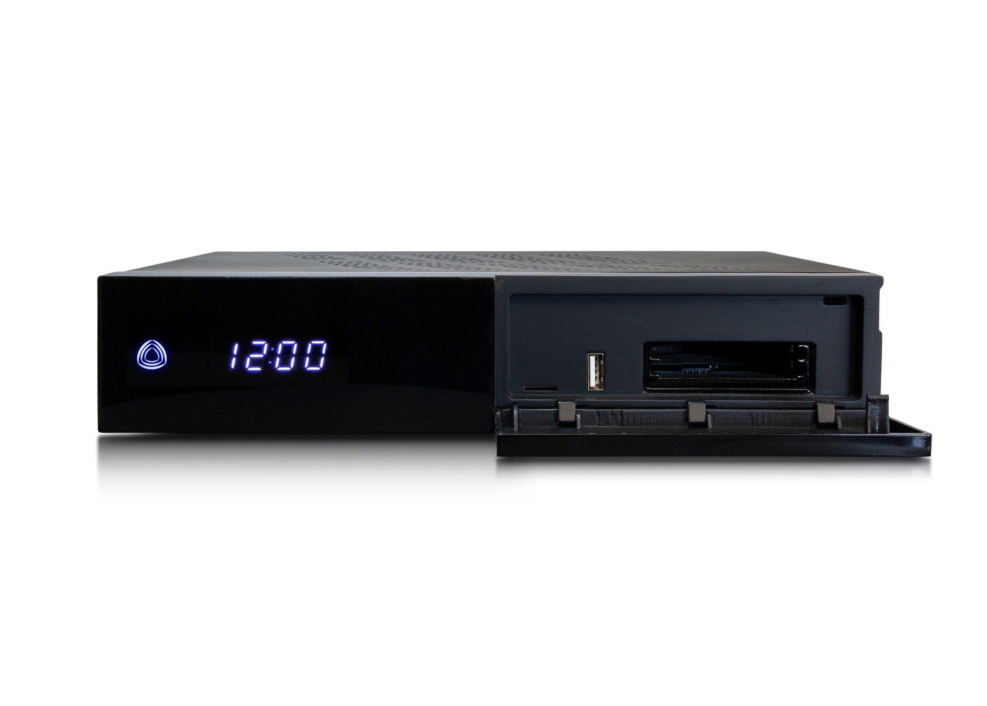 AB PULSe 4K UHD 2xDVB-S2X Sat Receiver (Linux E2, PVR, H.265, HDR10, CI, LAN, schwarz)