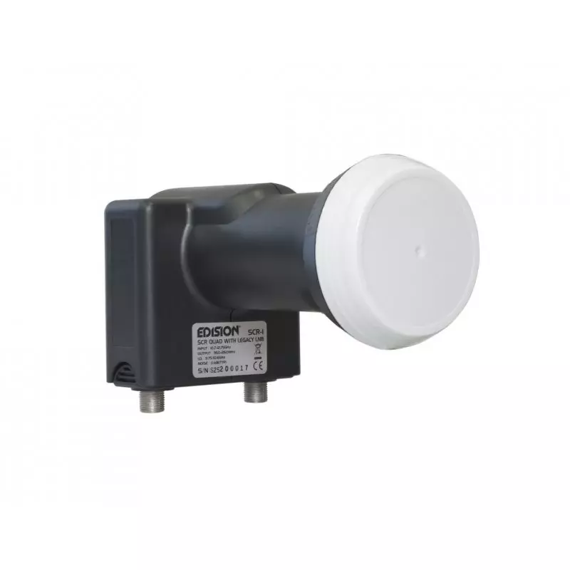 Edision Unicable LNB SCR-1 Universal 0.1dB (FÜR BIS ZU 4 RECEIVER AN EINER LEITUNG)