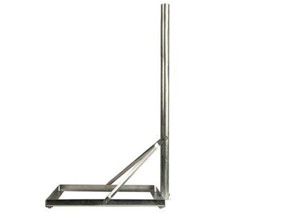 Balkonständer Stahl 100cm für Platte 50x50cm