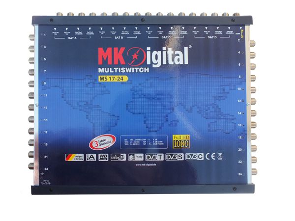 MK-Digital MS 17-24 Multischalter mit LED Kontrollleuchte