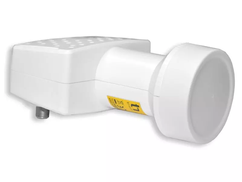 Inverto Programmierbares Unicable LNB für bis zu 32 Teilnehmer*, 40mm, Rauschmaß 0,1 dB, IDLU-32UL40-UNBOO-OPP