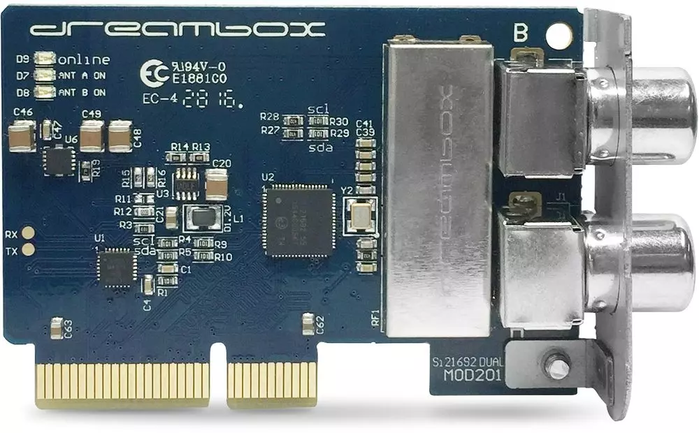 Dreambox Dual / Twin DVB-C/T2 Twin Tuner