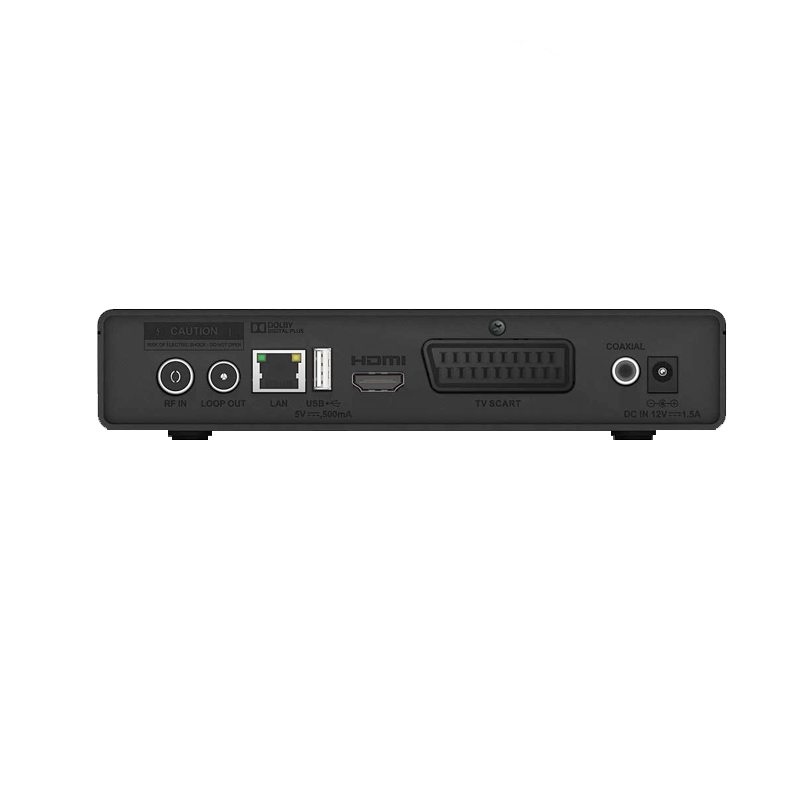 Philips DTR3442B DVB-T2 H.265 Irdeto Freenet Full HD Receiver USB Mediaplayer Schwarz