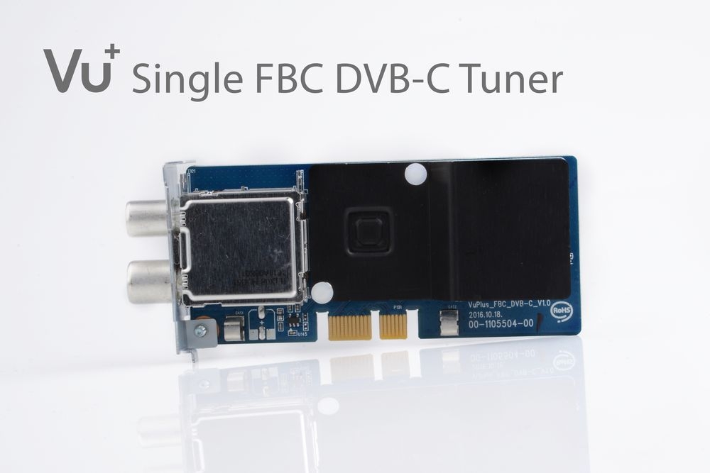 VU+ DVB-C FBC Tuner Uno 4K / Uno 4K SE/ Ultimo 4K / Duo 4K ( 8 Demodulatoren )