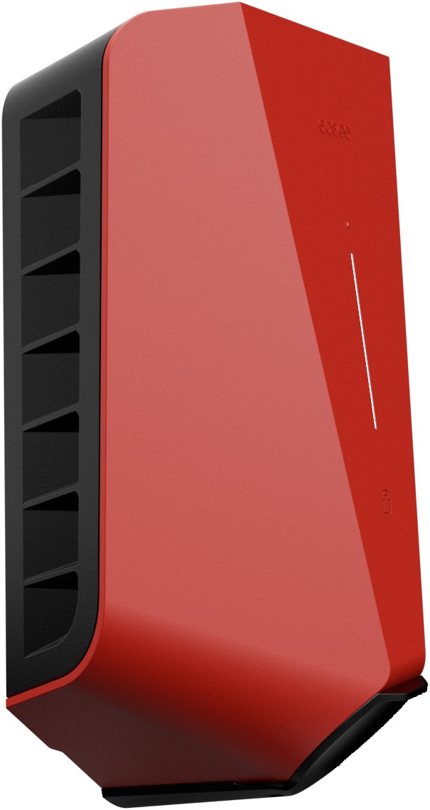 Easee Wallbox Home Laderoboter rot, bis 22 KW, mit Ladesteckdose (förderfähig)