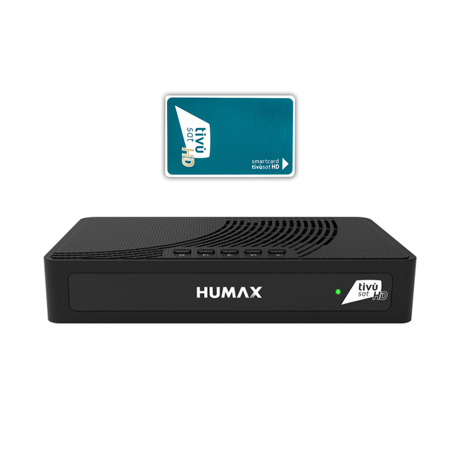 Humax TIVUMAX-HD3800S2 Satellitenreceiver inkl. Aktiviert Tivusat HD Karte