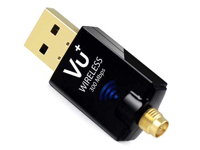 VU+ Wireless USB 2.0 Adapter 300 Mbps inkl. Antenne