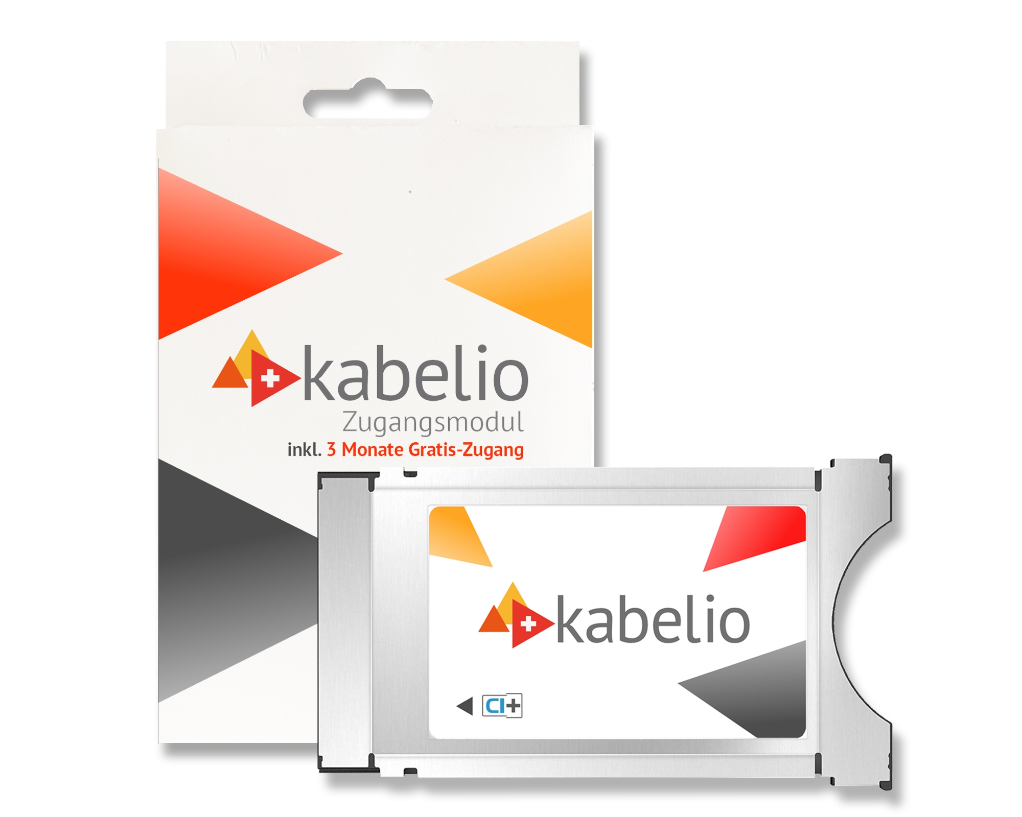 Kabelio CI+ Zugangsmodul inkl. 3 Monate Gratis-Zugang für SAT