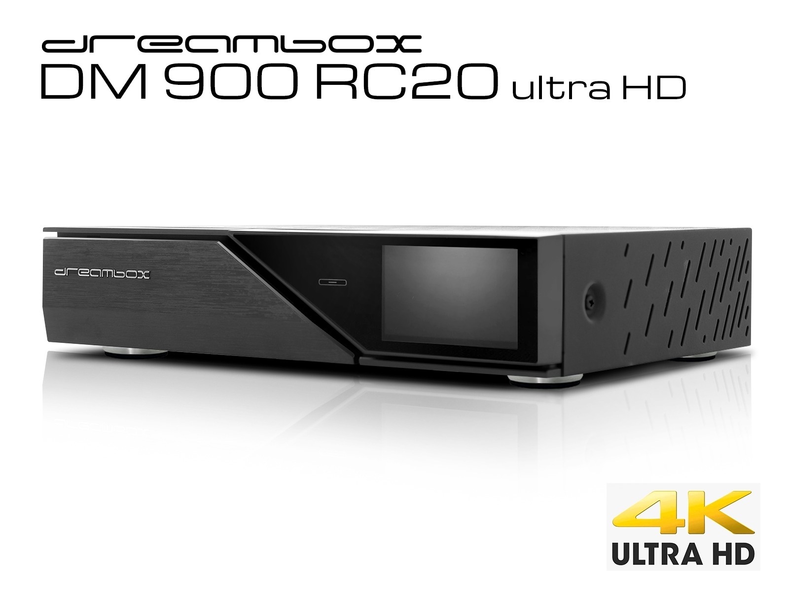 Dreambox DM900 RC20 UHD 4K 1x DVB-S2X FBC MS Twin Tuner E2 Linux PVR ready Receiver